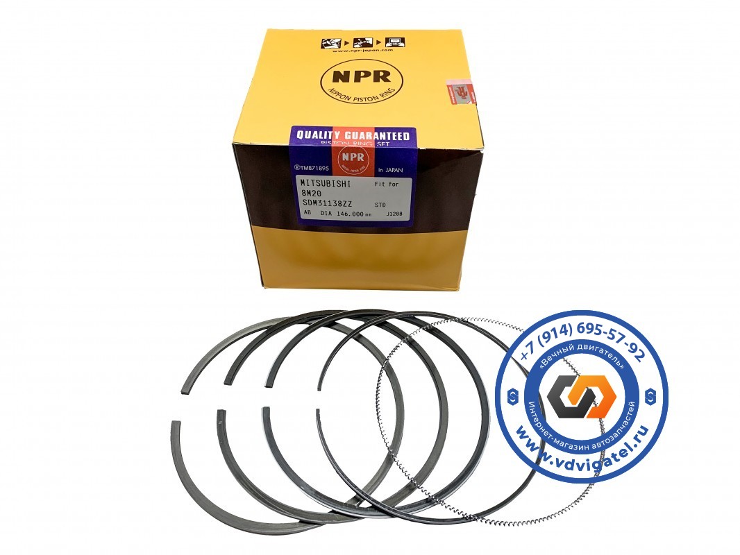 Кольца поршневые F20C NPR SDM31138