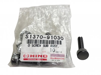 Винт регулировочный зазора клапана J08E S1370-91030