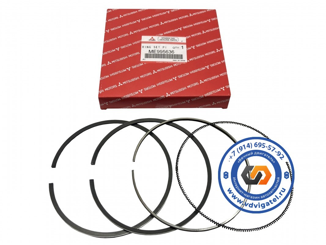Кольца поршневые 6D24 ME995636