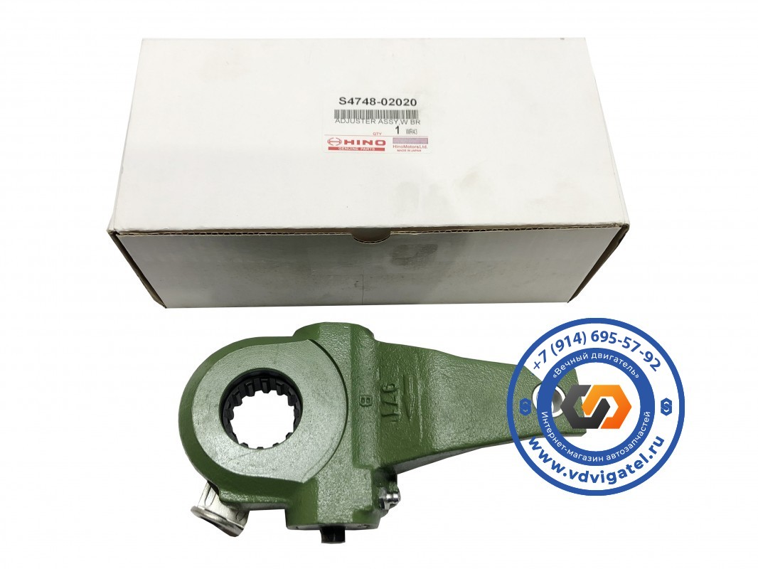Регулирующее устройство подвода колодок (трещетка) HINO 700 S4748-02020