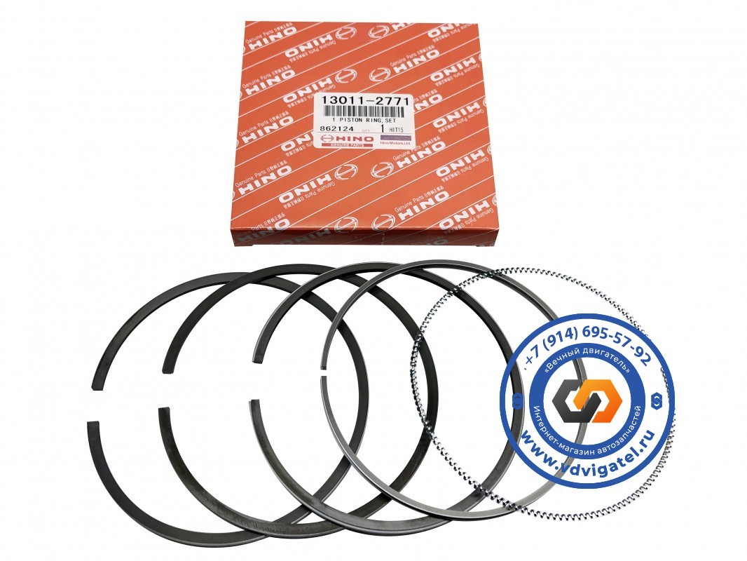 Кольца поршневые K13D 13011-2771