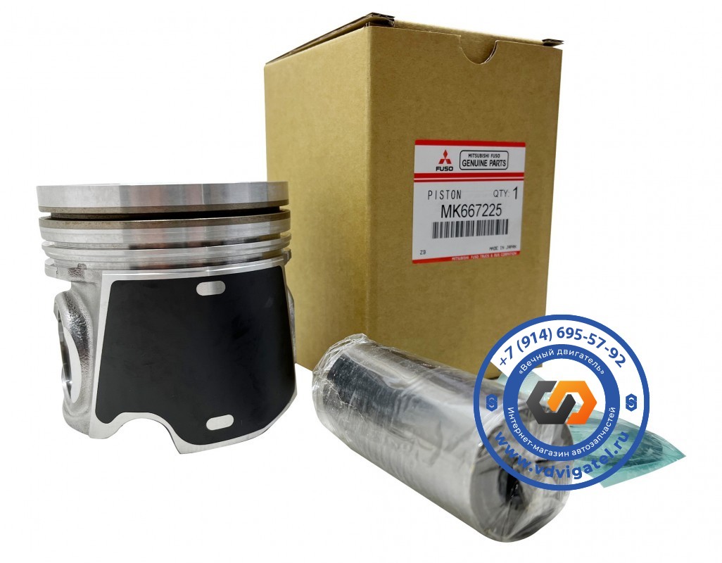 Поршень 4P10 MK667225 (комплект 4шт)
