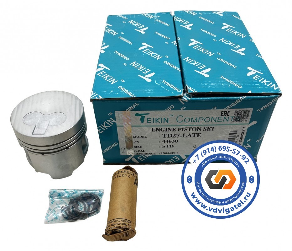 Поршень TD27 12010-6T000 (комплект 4шт)