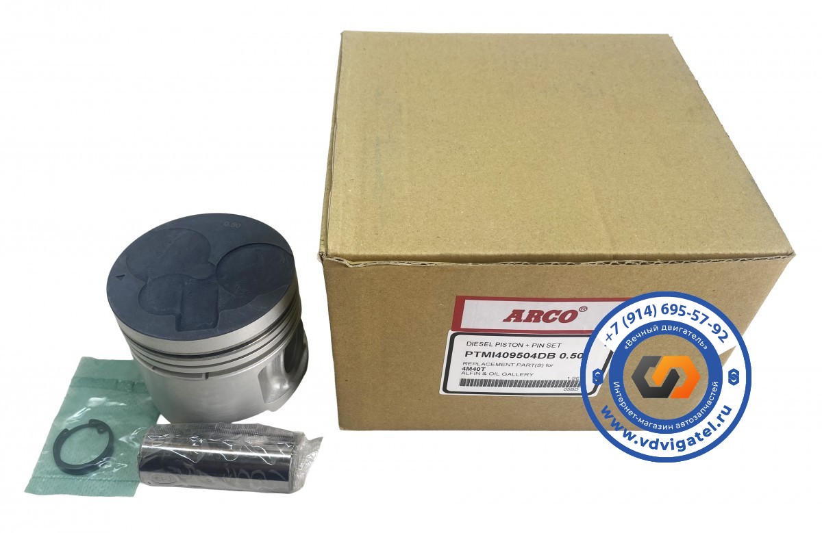 Поршень 4M40 ME200688 (комплект 4шт) 0,5 размер